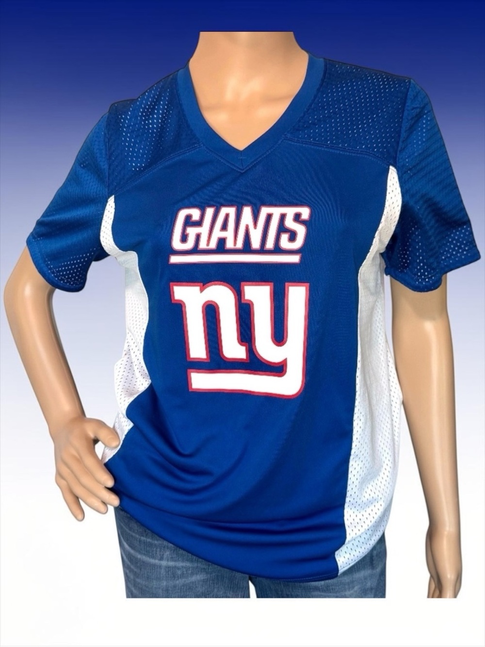AUGUSTA SPORTSWEAR NY Giants Reversible Jersey (Size Youth XL)